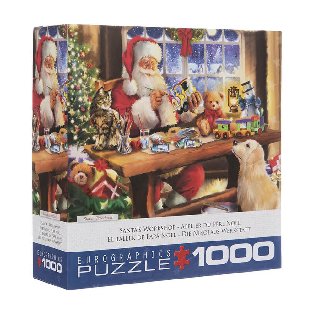 5 Puzzles - Noël - 1000, 1000, 1000, 1000 et 1000 pièces KING INTERNATIONAL