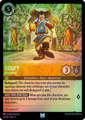 Lorcana TFC - Goofy: Musketeer