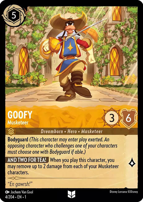 Lorcana TFC - Goofy: Musketeer