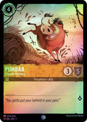 Lorcana TFC - Pumbaa: Friendly Warthog