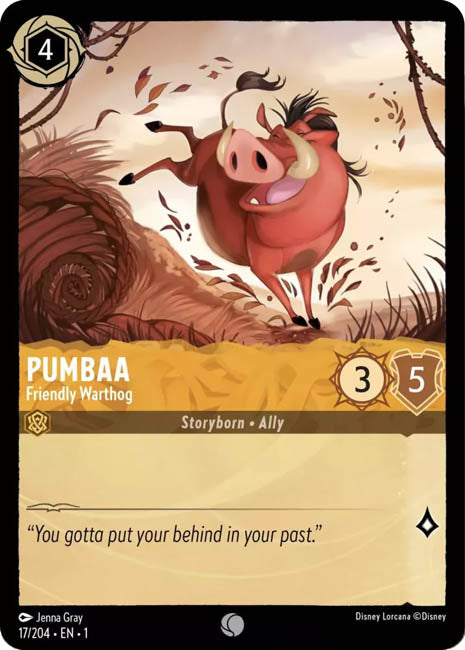 Lorcana TFC - Pumbaa: Friendly Warthog