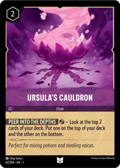 Lorcana TFC - Ursula's Cauldron