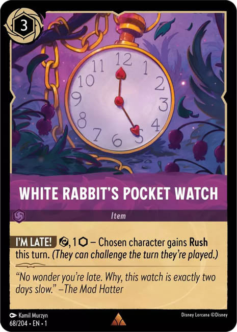 Lorcana TFC - White Rabbit's Pocket Watch