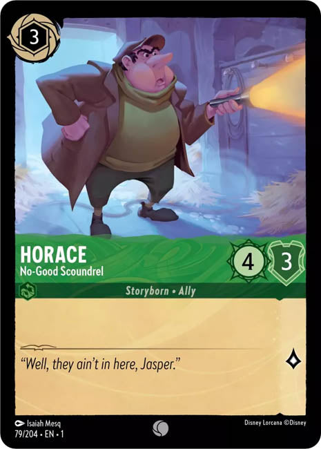 Lorcana TFC - Horace: No-Good Scoundrel