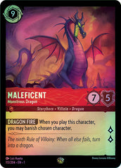 Lorcana TFC - Maleficent: Monstrous Dragon