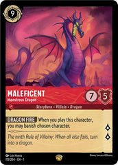 Lorcana TFC - Maleficent: Monstrous Dragon