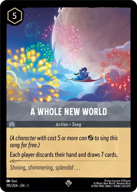 Lorcana TFC - A Whole New World