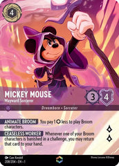 Lorcana TFC - Enchanted Mickey Mouse: Wayward Sorcerer