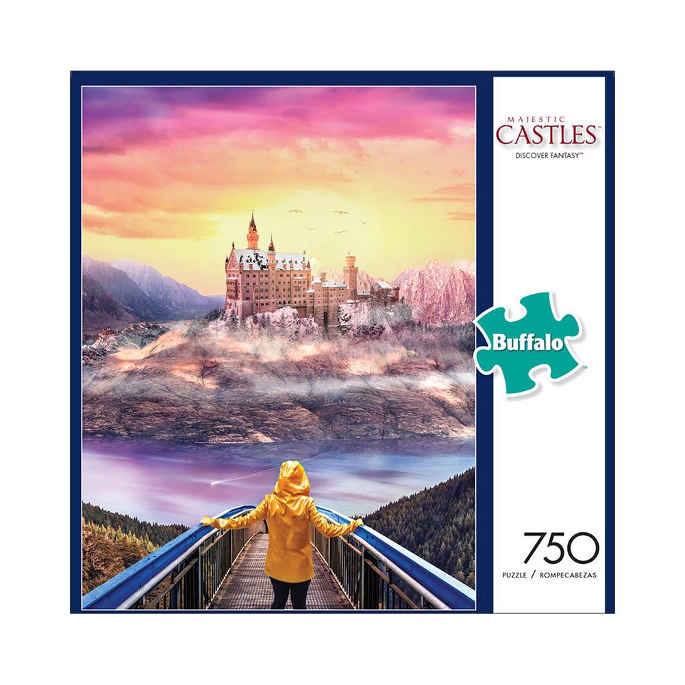 Buffalo 750pc Puzzle - Majestic Castles - Discover Fantasy-TCG Nerd