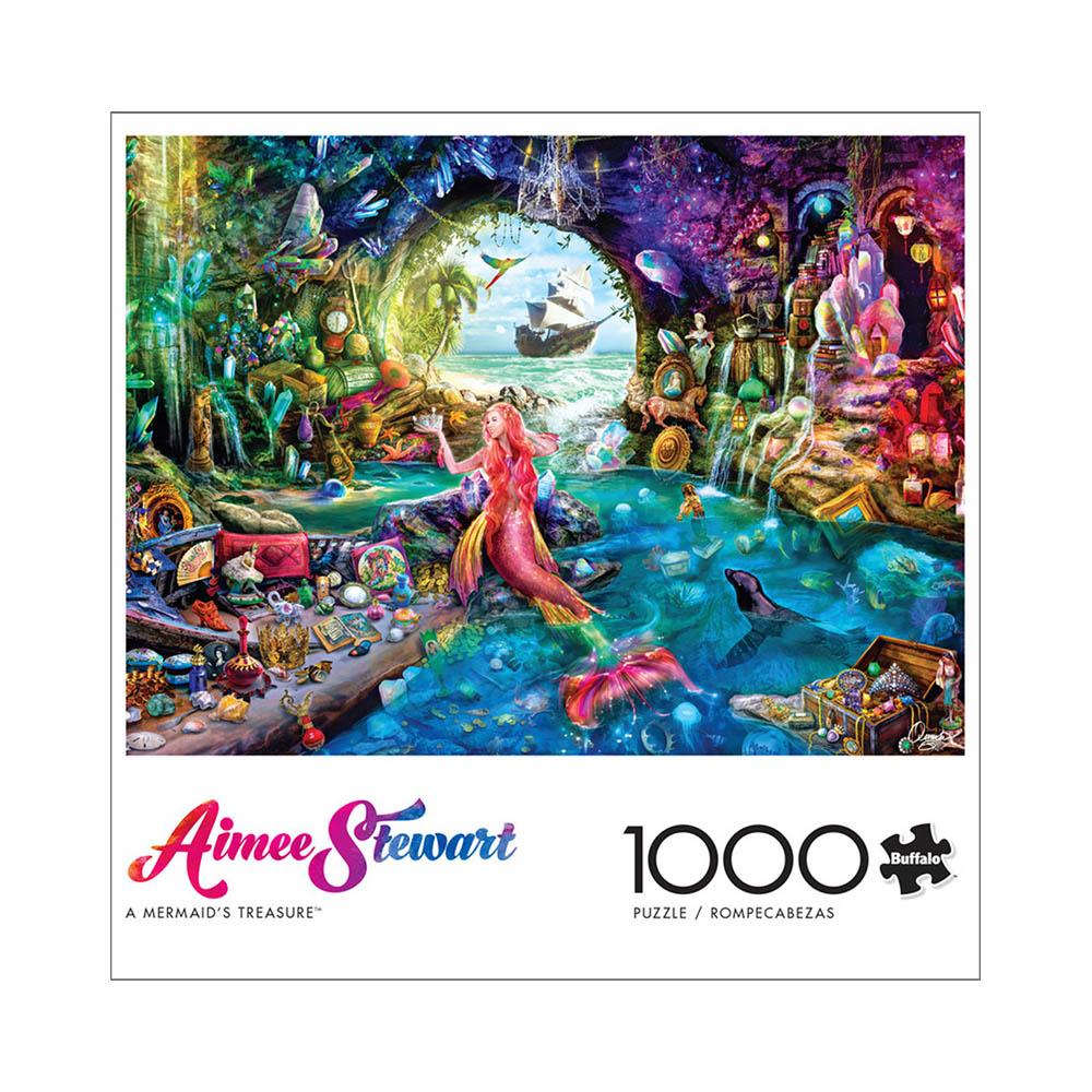 Buffalo 1000pc Puzzle - Aimee Stewart - A Mermaid's Treasure-TCG Nerd
