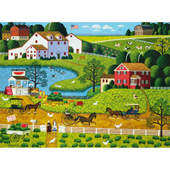 Buffalo 1000pc Puzzle - Charles Wysocki - Jolly Hill Farms-TCG Nerd