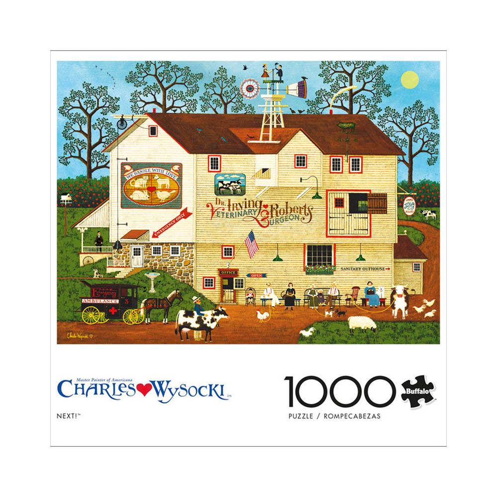 Buffalo 1000pc Puzzle - Charles Wysocki - Next!-TCG Nerd