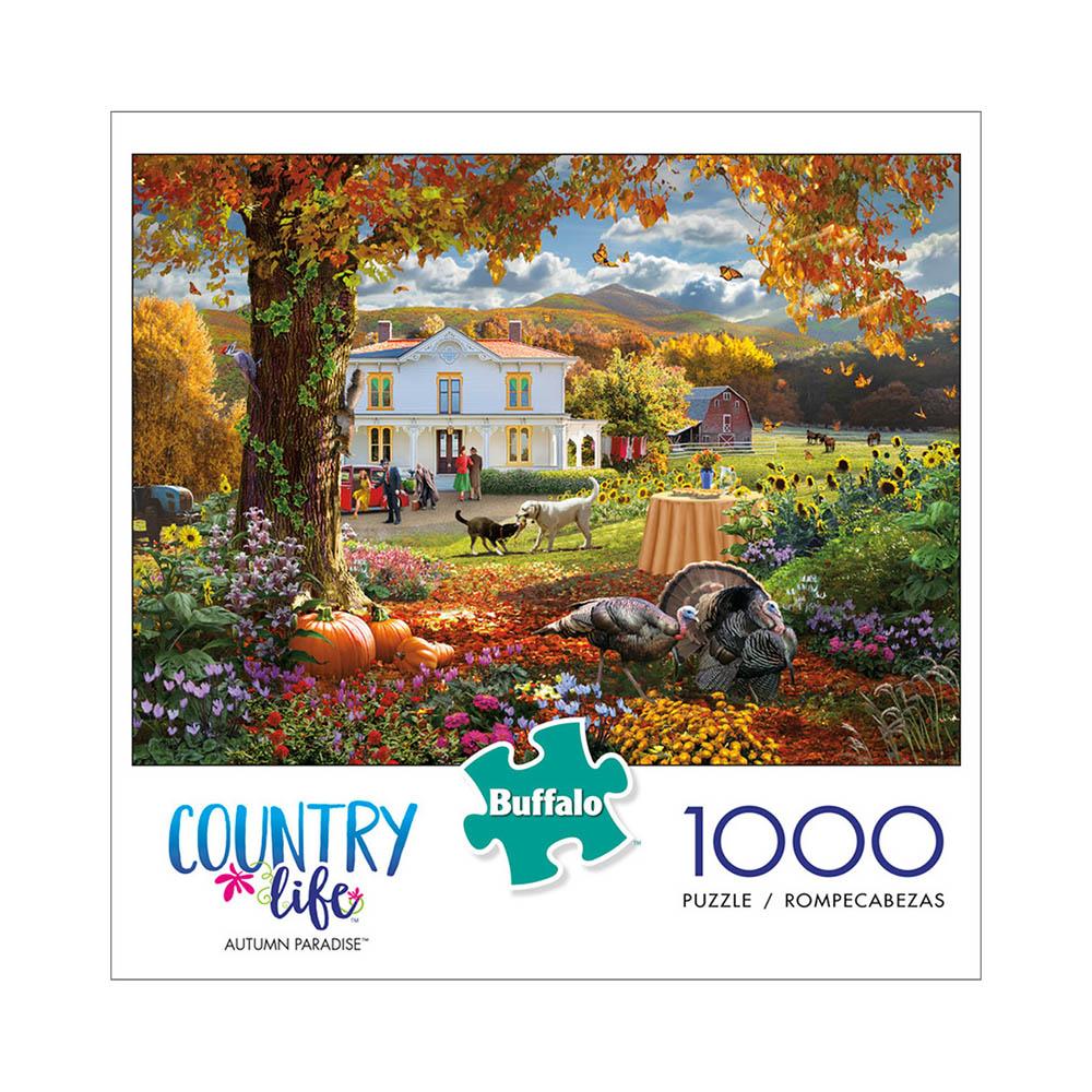 Buffalo 1000pc Puzzle - Country Life - Autumn Paradise-TCG Nerd