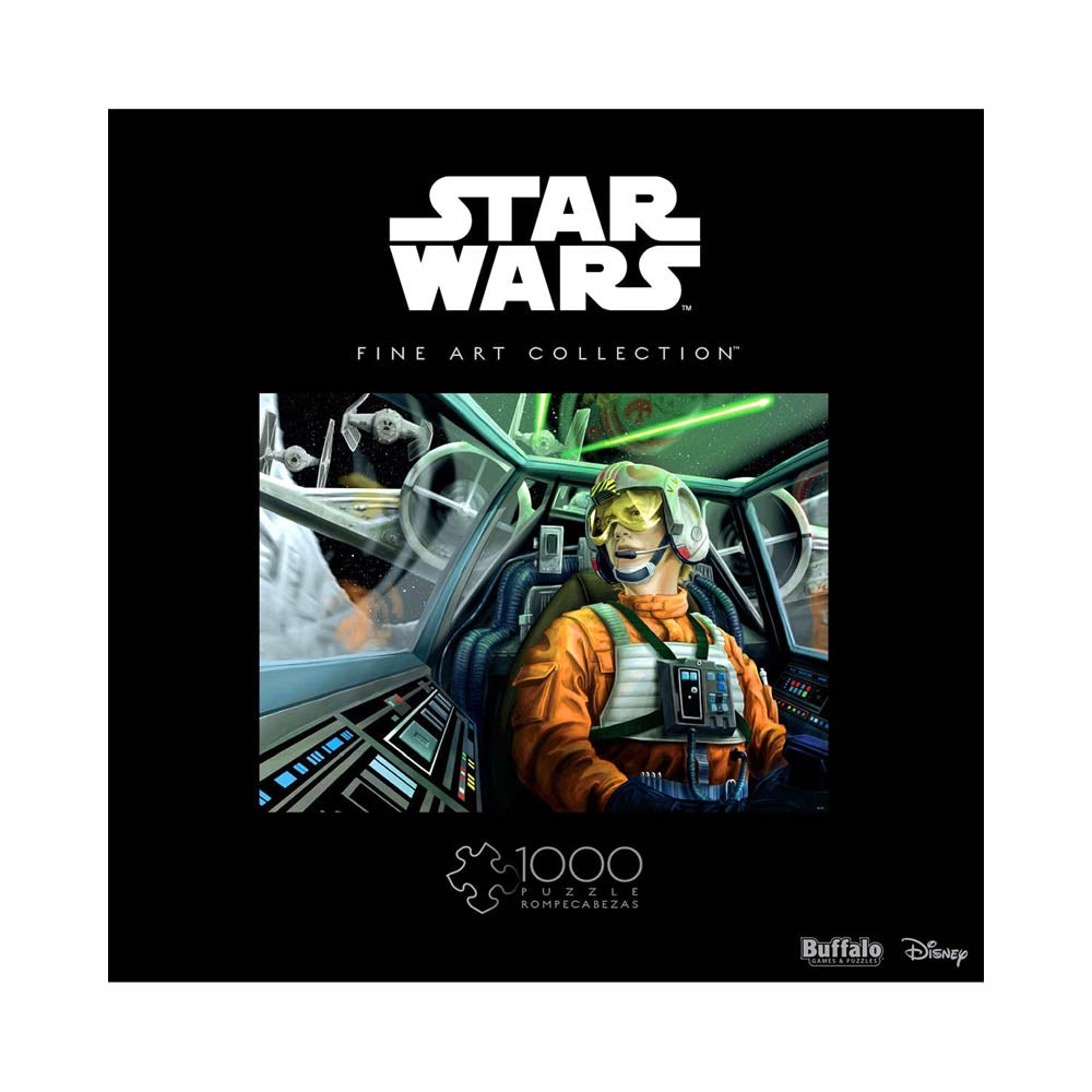 Buffalo 1000pc Puzzle - Disney™ Star Wars™ - Fine Art Collection - Baptism by Fire-TCG Nerd