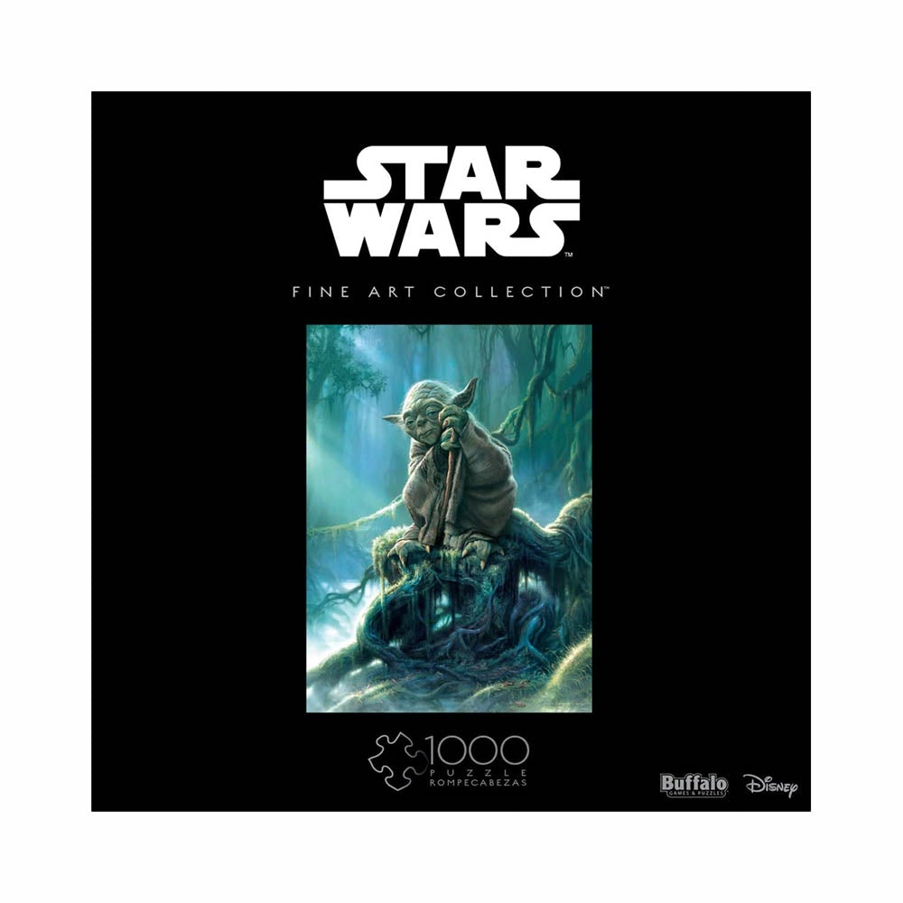 Buffalo 1000pc Puzzle - Disney™ Star Wars™ - Fine Art Collection - Yoda-TCG Nerd