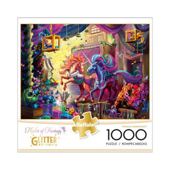 Buffalo 1000pc Puzzle - Flights of Fantasy - Glitter Edition - Twilight Marketplace-TCG Nerd