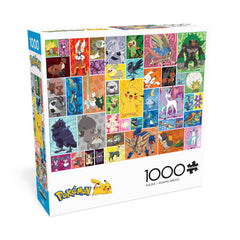 Buffalo 1000pc Puzzle - Pokemon - Galar Frames-TCG Nerd