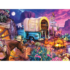 Buffalo 1000pc Puzzle - Signature Collection - Wild West Camp-TCG Nerd