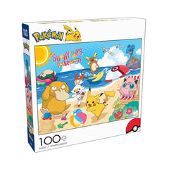 Buffalo 100pc Puzzle - Pokemon - Sunny Days-TCG Nerd