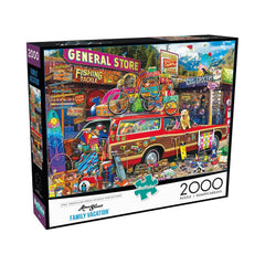 Buffalo 2000pc Puzzle - Aimee Stewart - Family Vacation-TCG Nerd