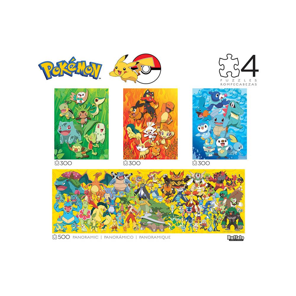 Buffalo 4in1 Multipack Puzzle - Pokemon-TCG Nerd