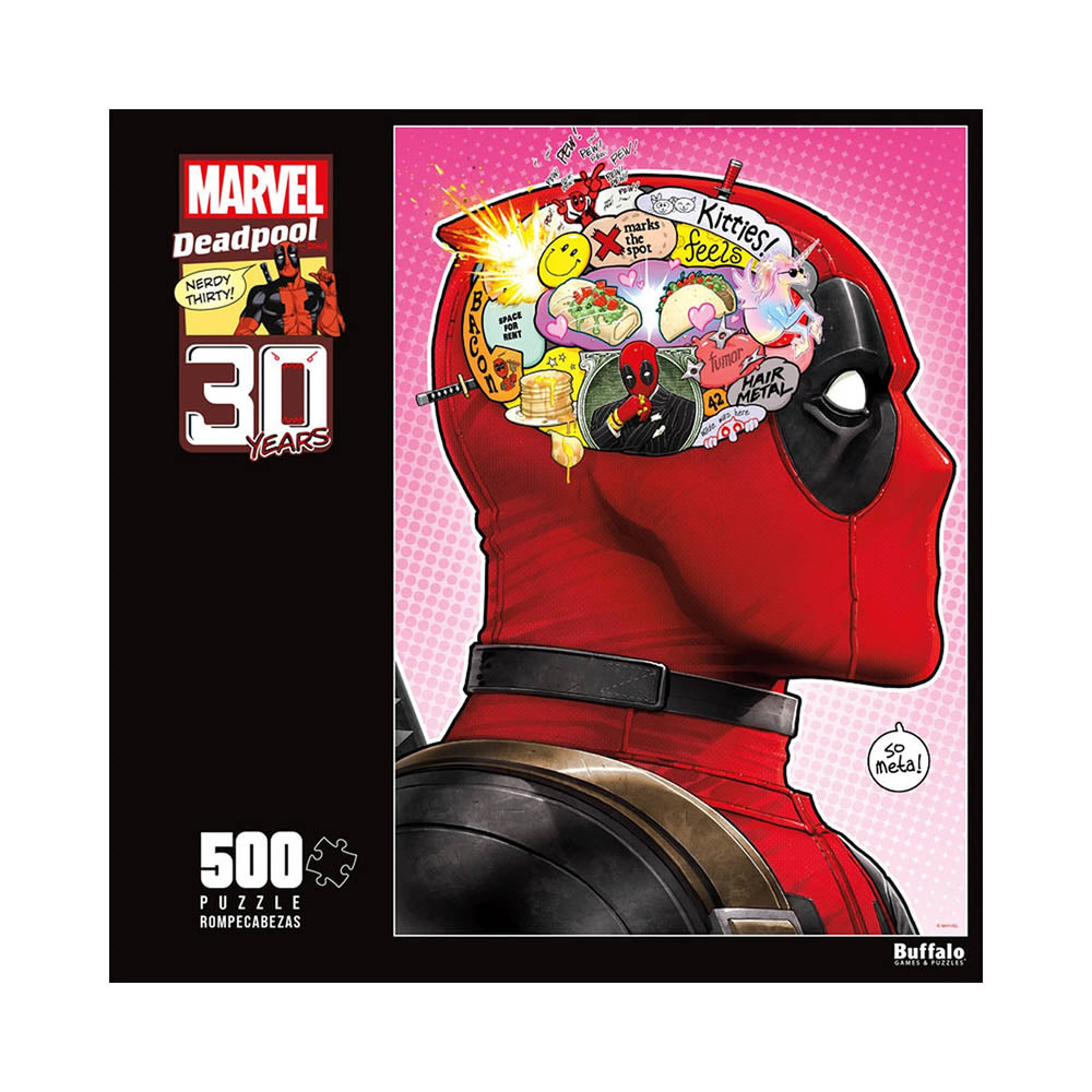 Buffalo 500pc Puzzle - Marvel™ - Deadpool 30 Years