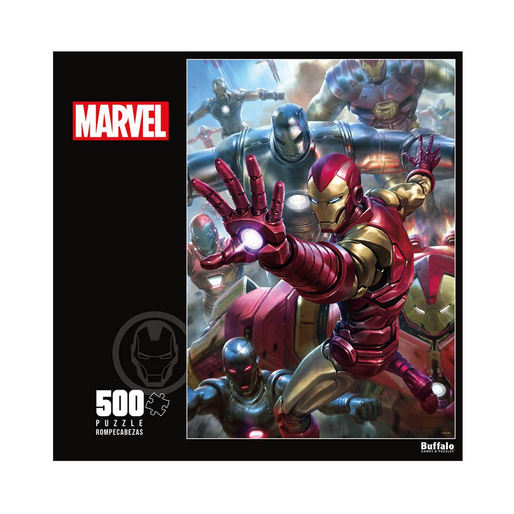 Buffalo 500pc Puzzle - Marvel - Iron Man House Party Protocol-TCG Nerd