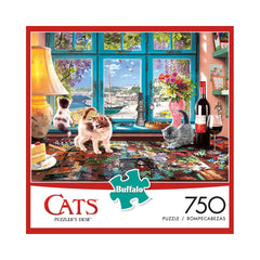Buffalo 750pc Puzzle - Cats - Puzzler's Desk