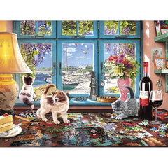 Buffalo 750pc Puzzle - Cats - Puzzler's Desk