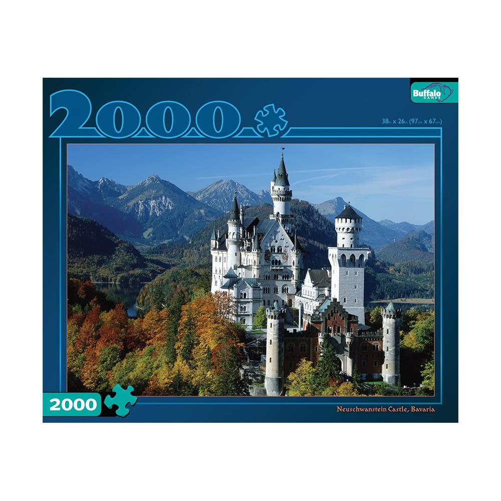 Buffalo 2000pc Puzzle - Neuschwanstein Castle, Bavaria-TCG Nerd