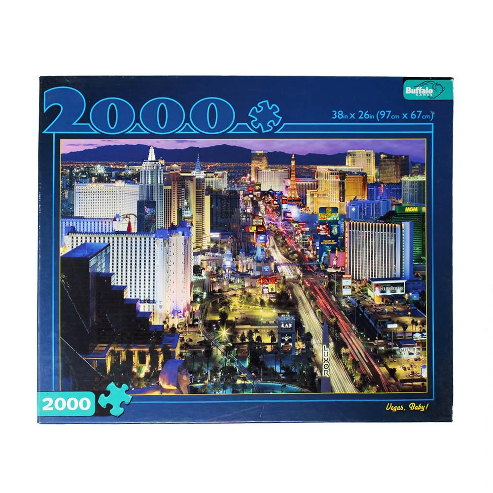 Buffalo 2000pc Puzzle - Vegas, Baby!-TCG Nerd