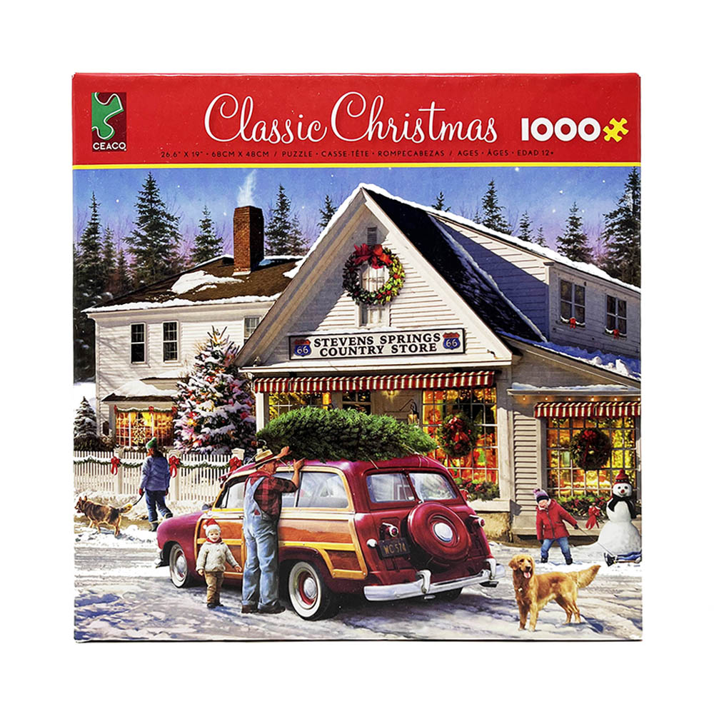 Ceaco 1000pc Puzzle - Classic Christmas - Country Store