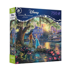 Ceaco 1000pc Puzzle - Disney Thomas Kinkade - The Princess and the Frog-TCG Nerd