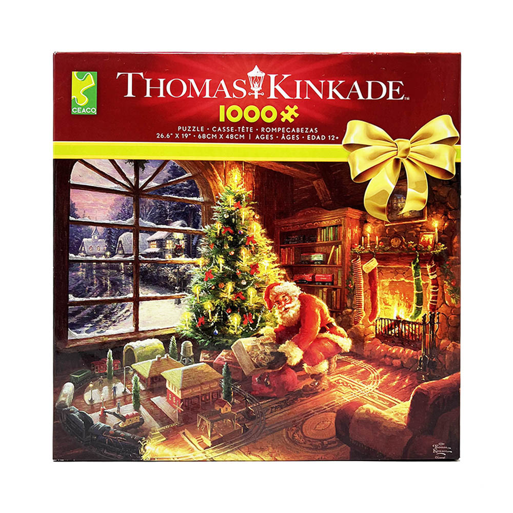 Ceaco 1000pc Puzzle - Thomas Kinkade - Santa's Special Delivery