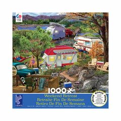Ceaco 1000pc Puzzle - Weekend Retreat - Camping-TCG Nerd