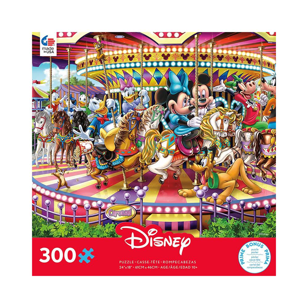 Ceaco 300pc Puzzle - Disney - Carousel-TCG Nerd