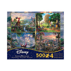 Ceaco 4in1 Multipack Puzzle #4 - Disney Thomas Kinkade-TCG Nerd