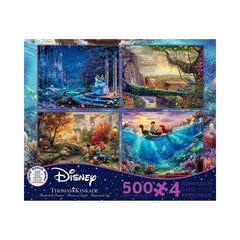 Ceaco 4in1 Multipack Puzzle #1 - Disney Thomas Kinkade-TCG Nerd