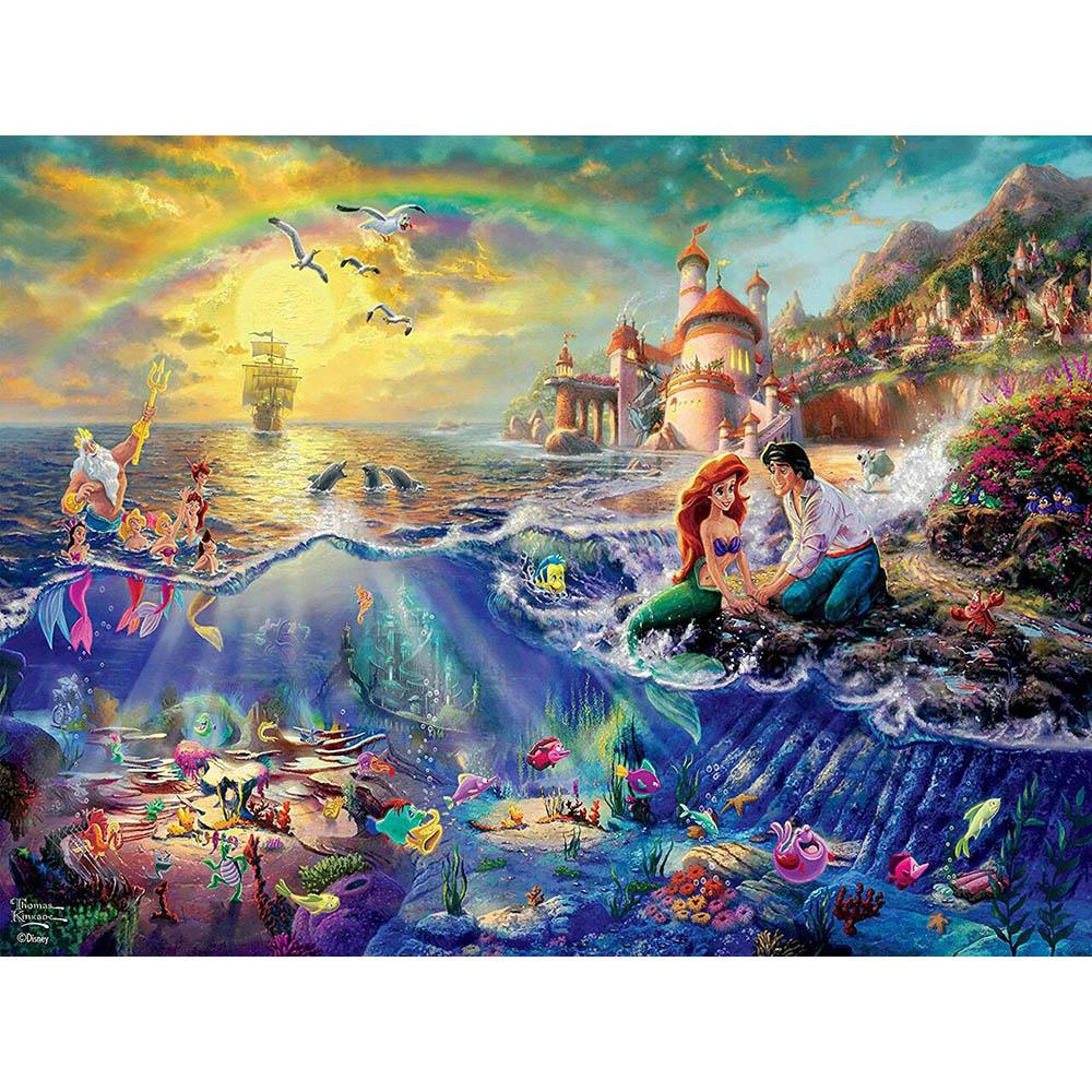 Ceaco 4in1 Multipack Puzzle #2 - Disney Thomas Kinkade-TCG Nerd