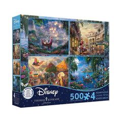 Ceaco 4in1 Multipack Puzzle #7 - Disney Thomas Kinkade-TCG Nerd