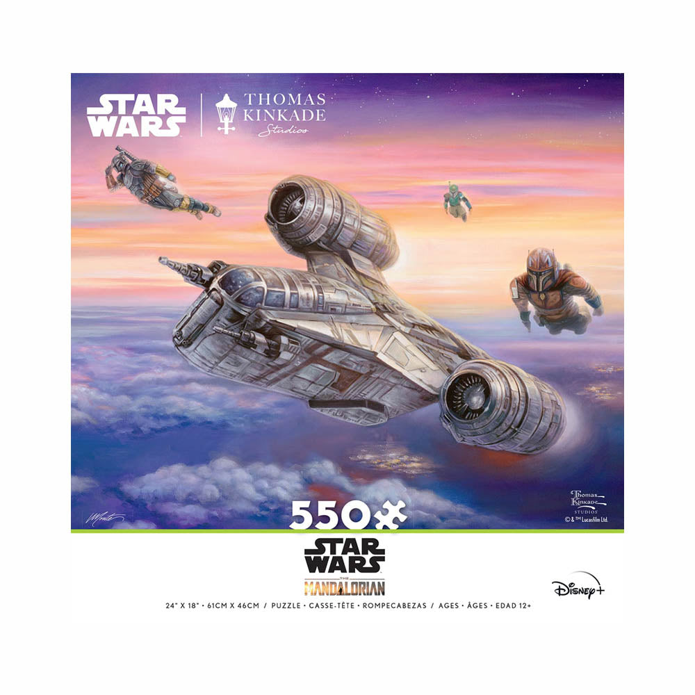 Ceaco 550pc Puzzle - Star Wars™ The Mandalorian - The Escort-TCG Nerd