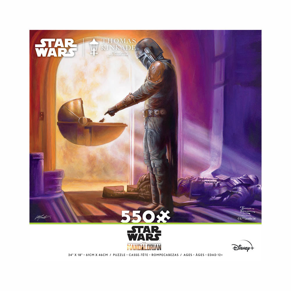 Ceaco 550pc Puzzle - Star Wars™: The Mandalorian - Turning Point-TCG Nerd