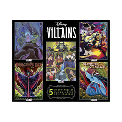 Ceaco 5in1 Multipack Puzzle #1 - Disney™ Villains