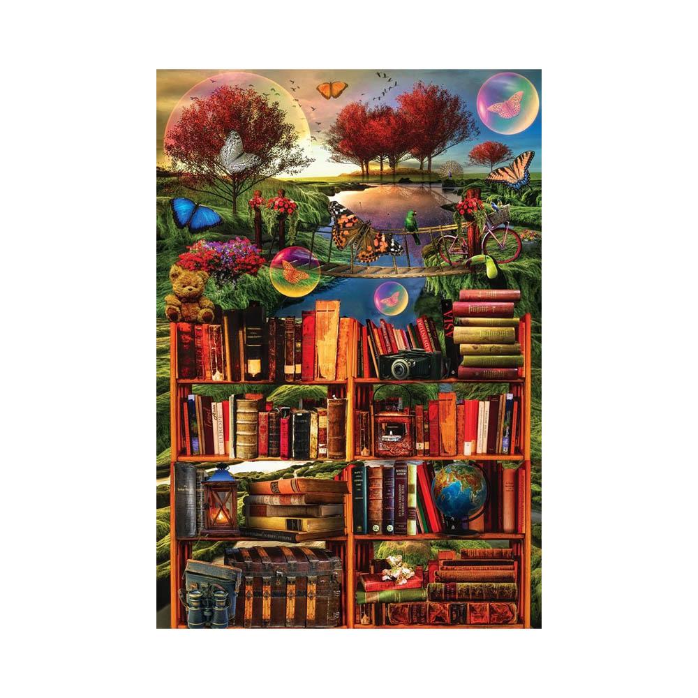 Crown Point Graphics 1000pc Puzzle - Imagination Through Reading-TCG Nerd