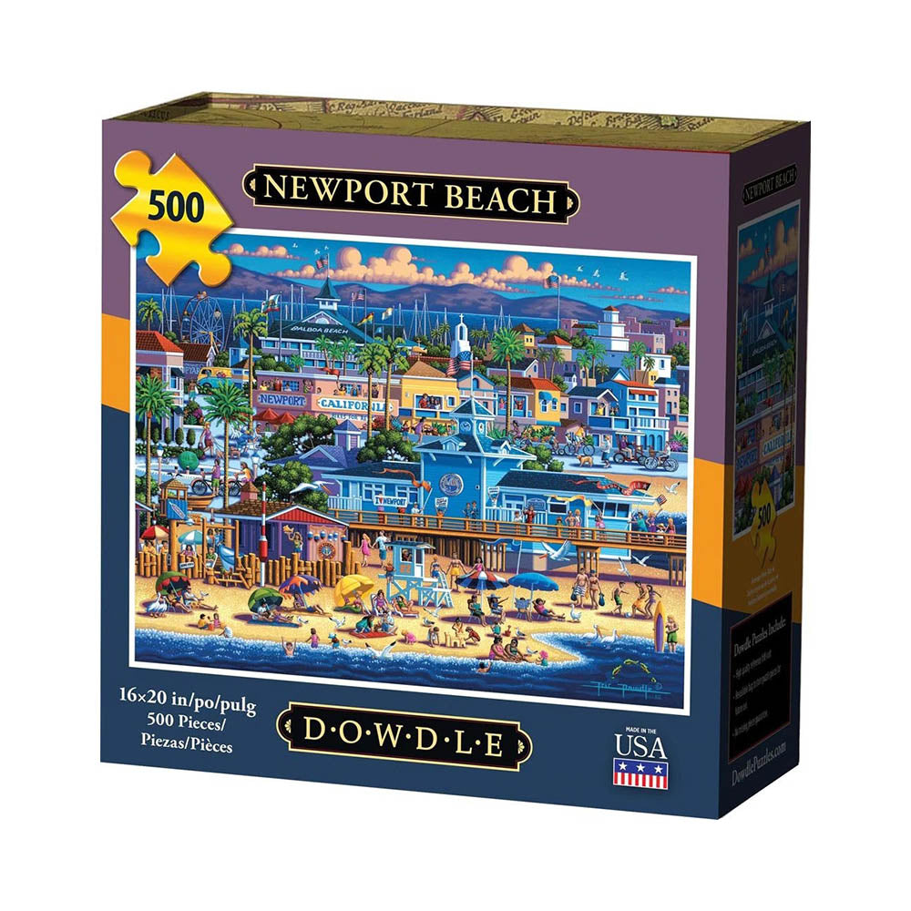 Dowdle 500pc Puzzle - Newport Beach