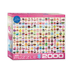 Eurographics 2000pc Puzzle - Cupcakes Galore-TCG Nerd