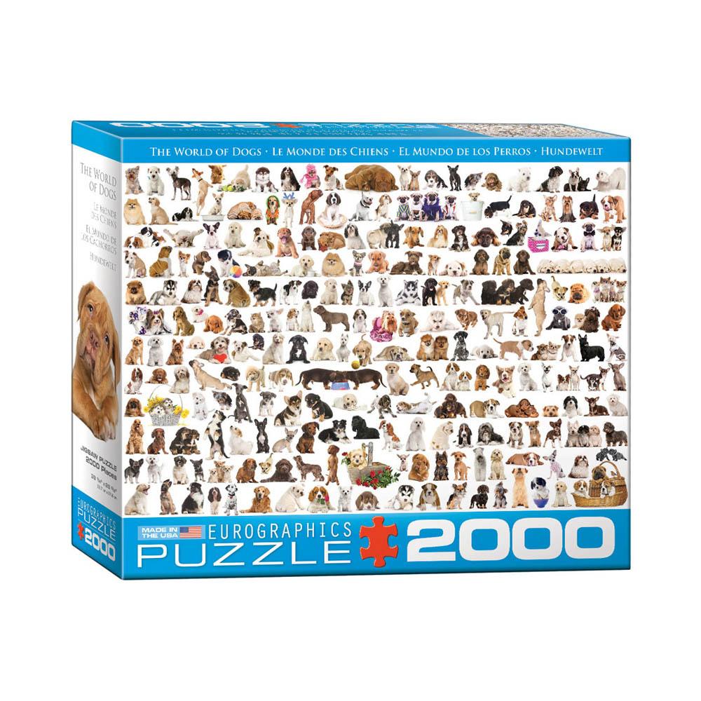 Eurographics 2000pc Puzzle - World of Dogs-TCG Nerd