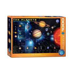 Eurographics 1000pc Puzzle - The Planets-TCG Nerd