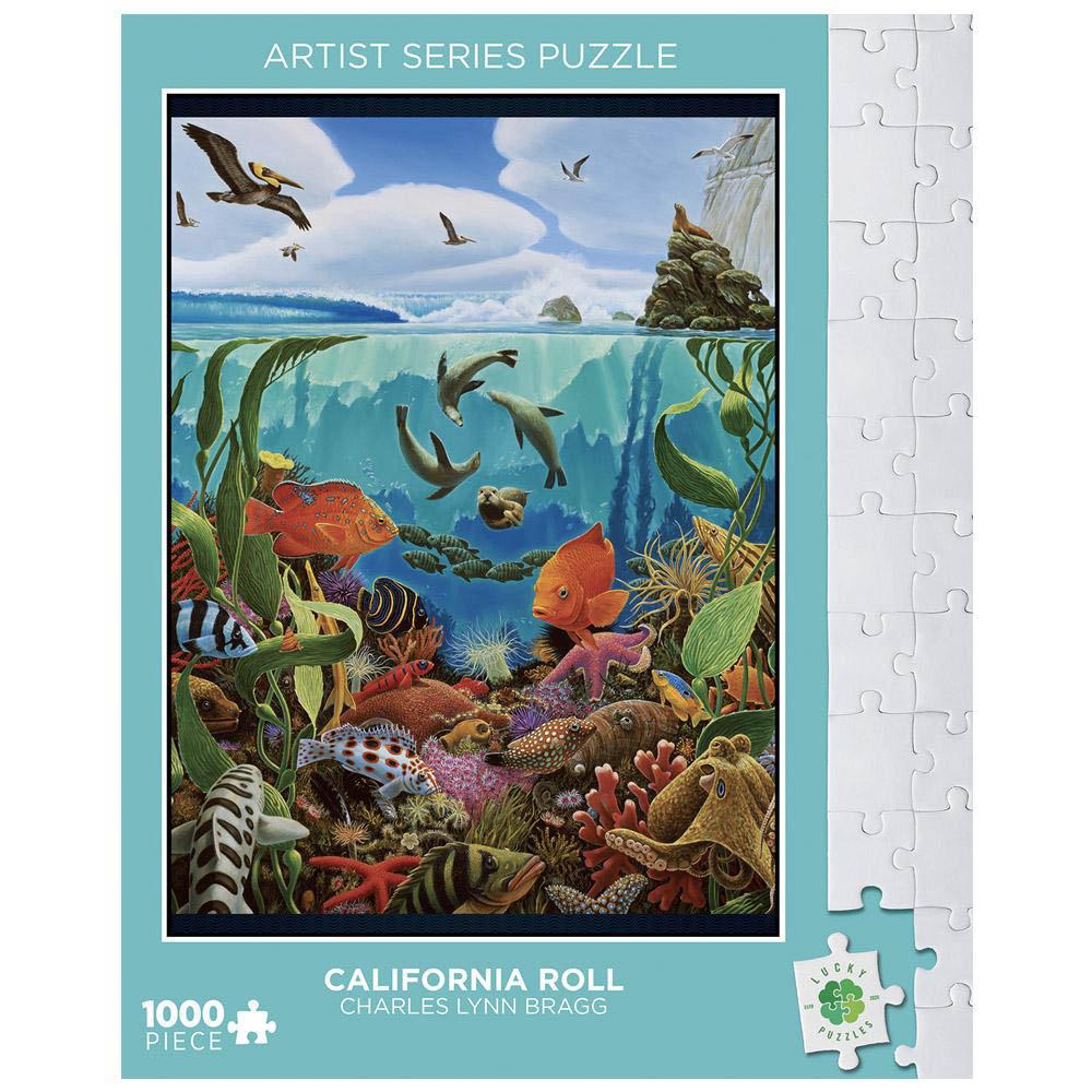 Lucky Puzzles 1000pc Puzzle - California Roll-TCG Nerd