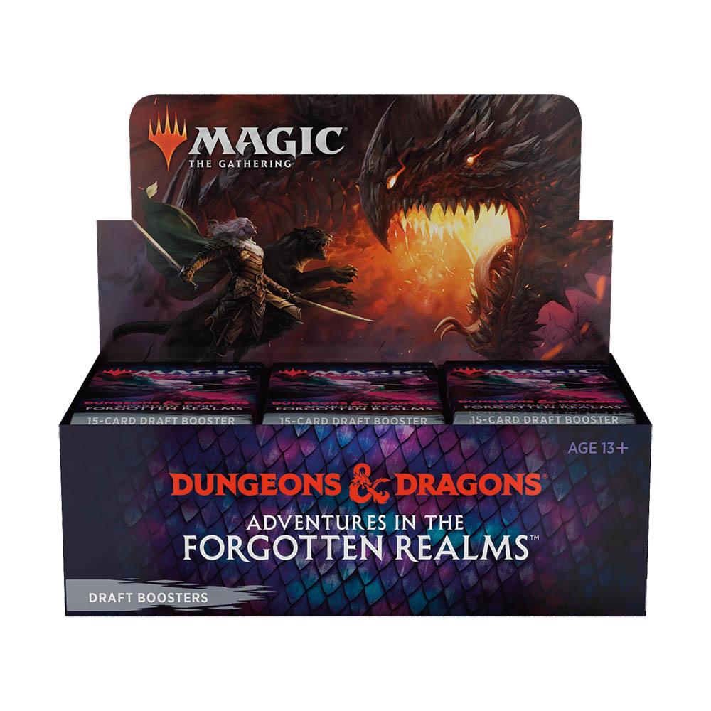 MTG Draft Booster Box - Adventures in the Forgotten Realms - AFR-TCG Nerd